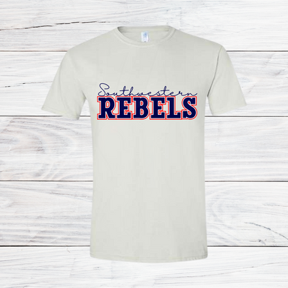 Southwestern Rebels Cursive