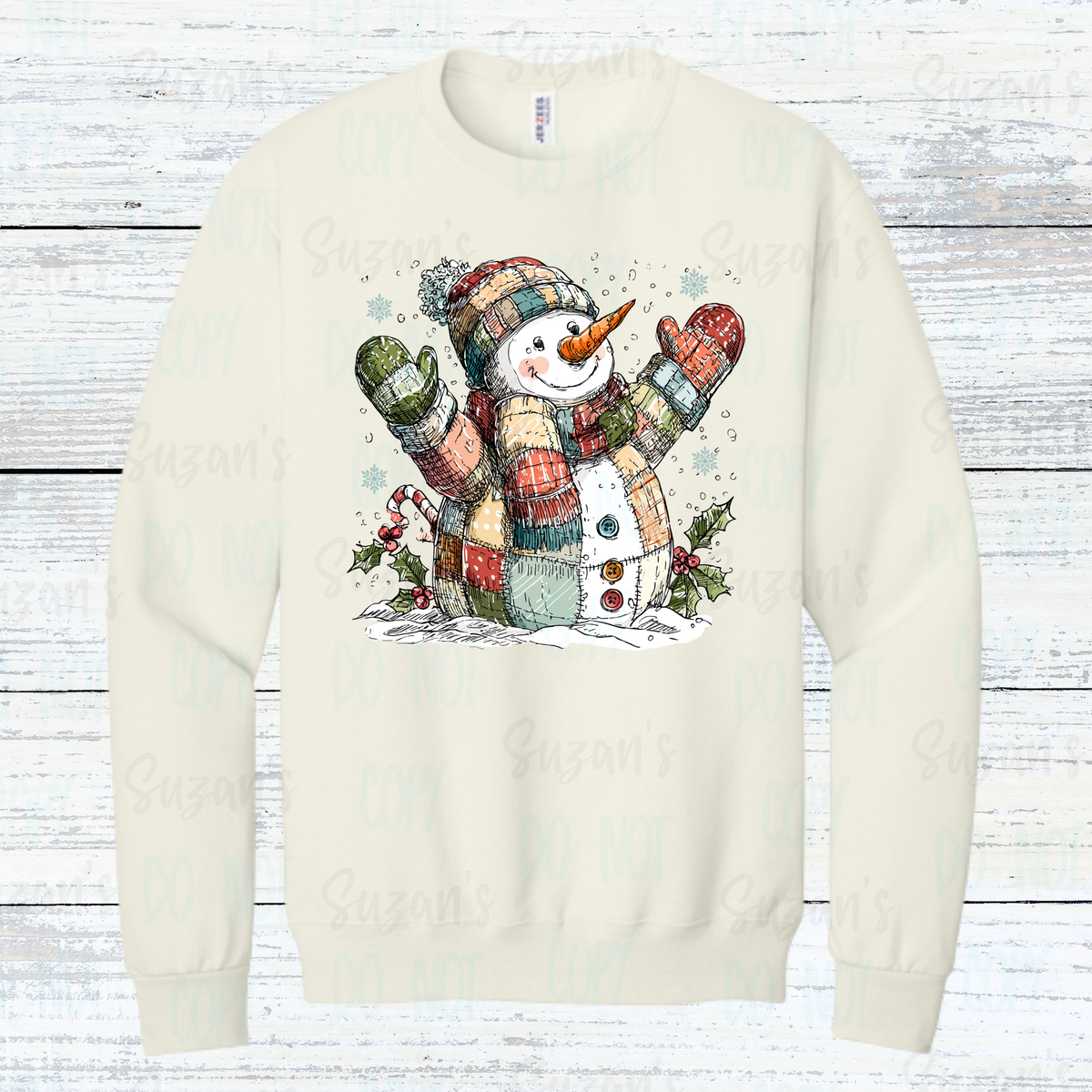 Snowman Patchwork