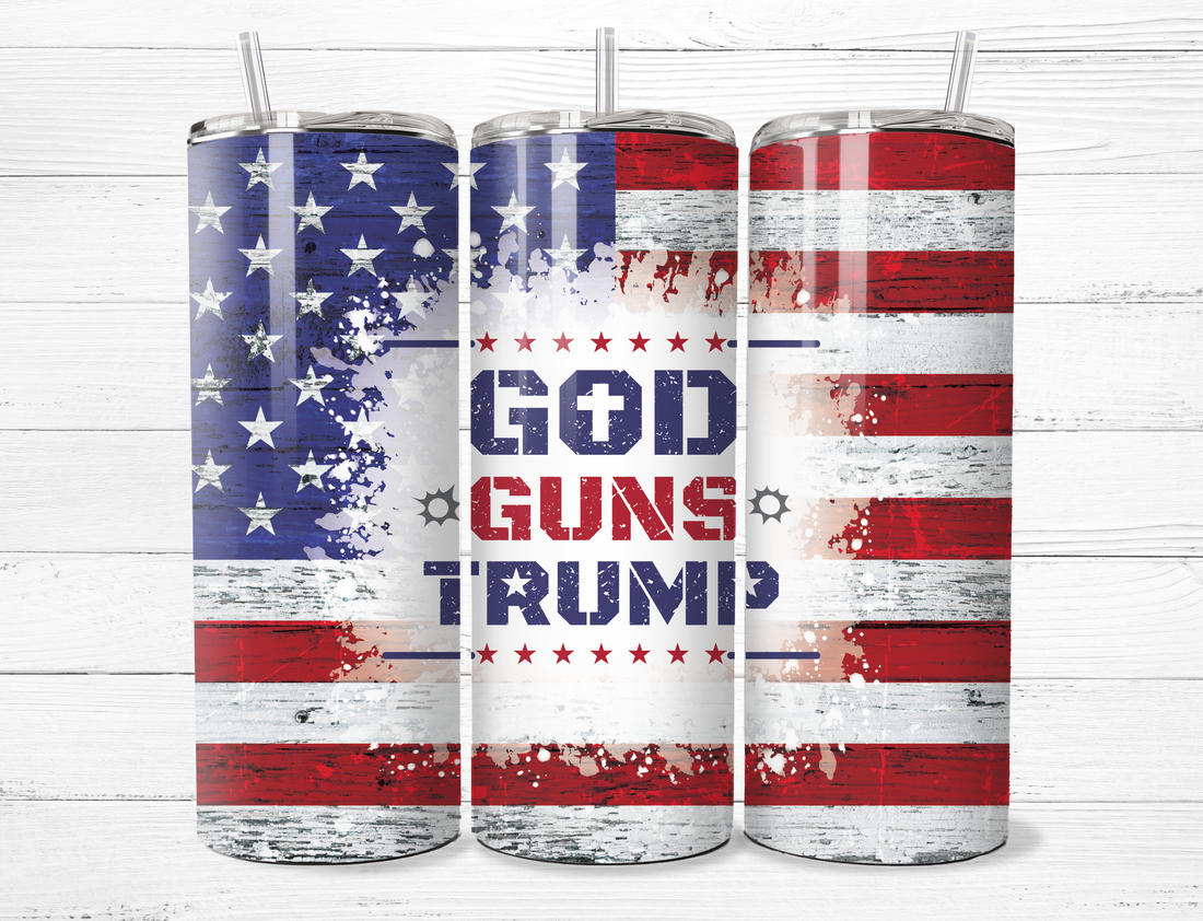 God, Guns, Trump Tumbler