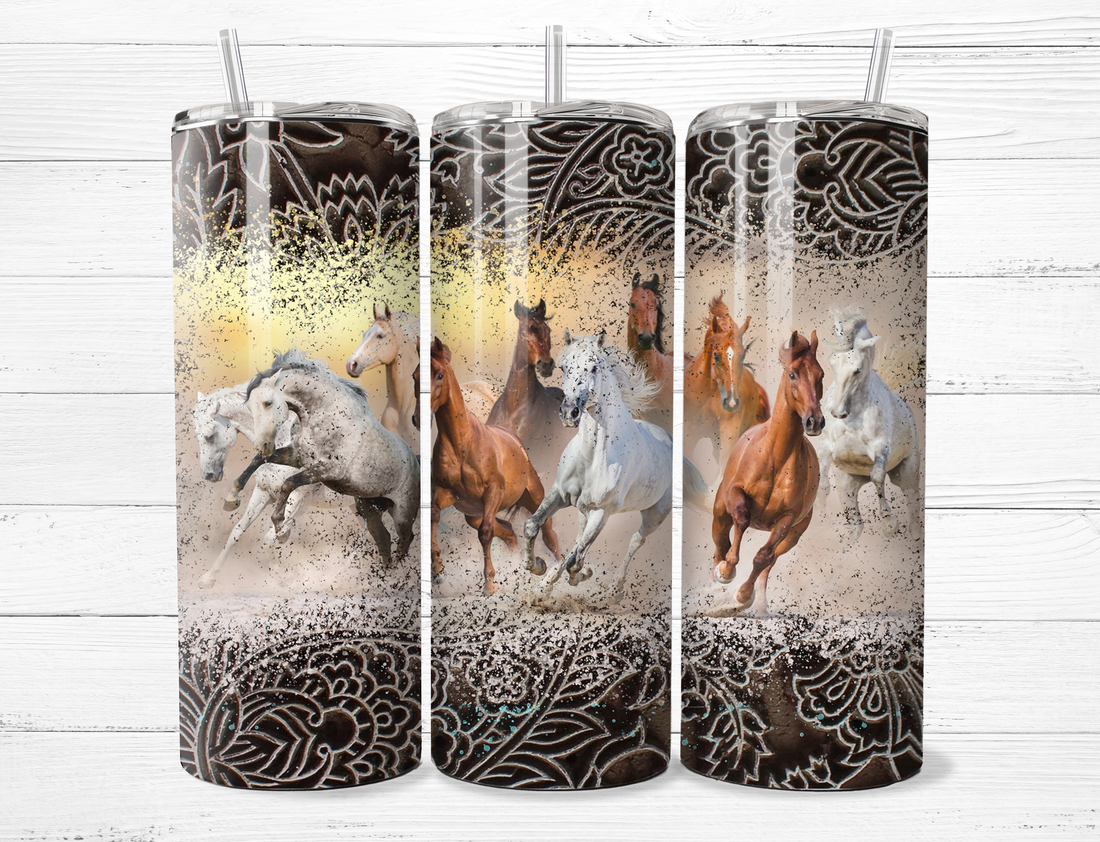 Wild Horses Tumbler