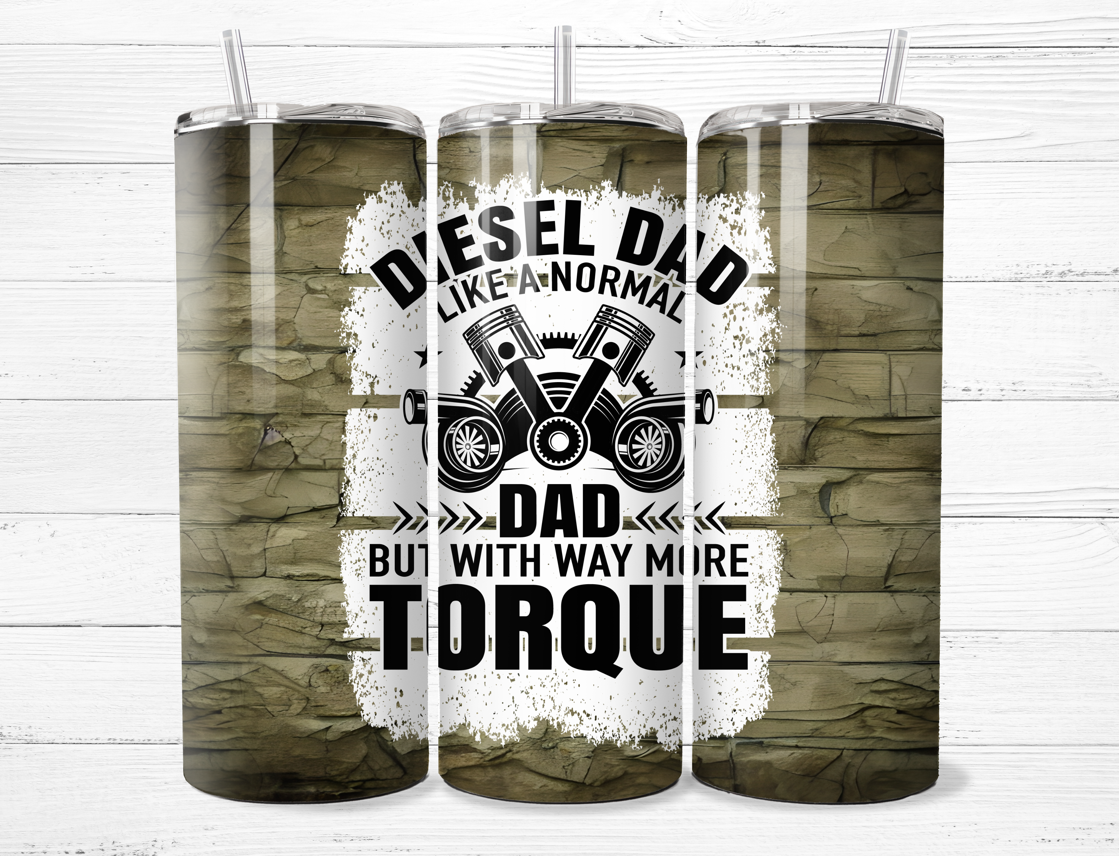 Diesel Dad, More Torque Tumbler