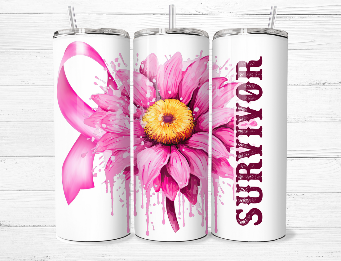 Breast Cancer Survivor Tumbler