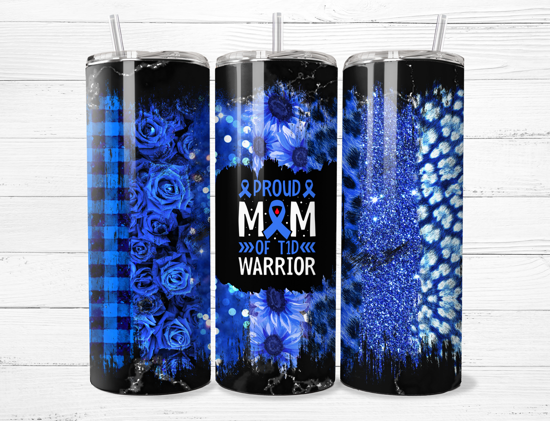 Proud Mom T1D Tumbler