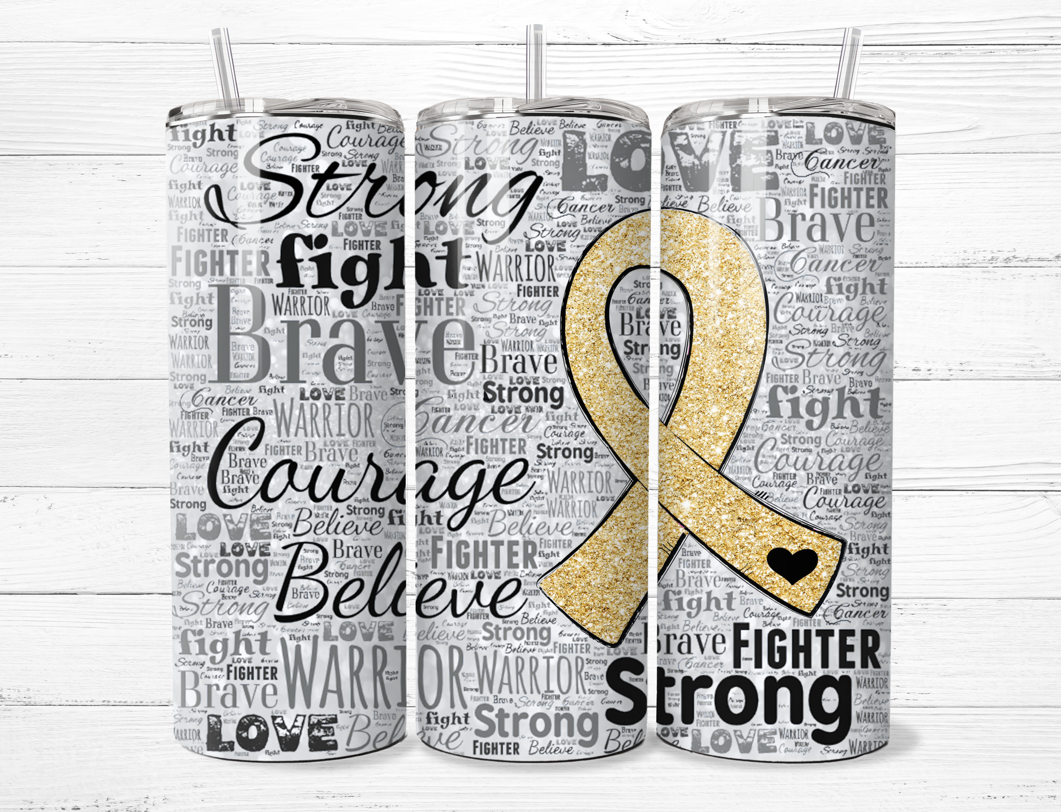 Be Strong, Fight Tumbler
