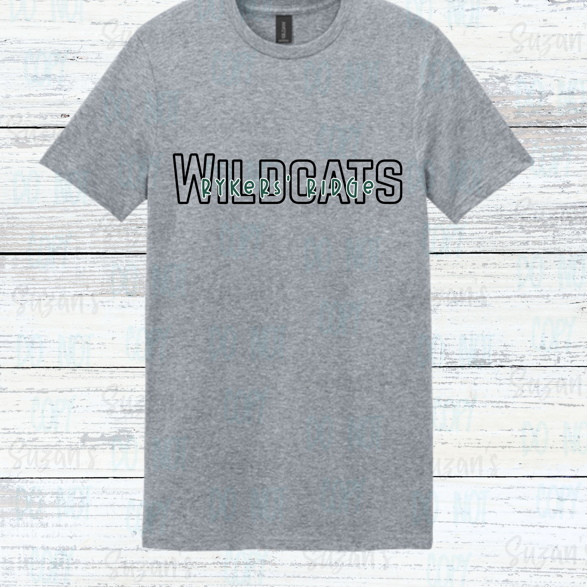 Wildcats Hollow Letters