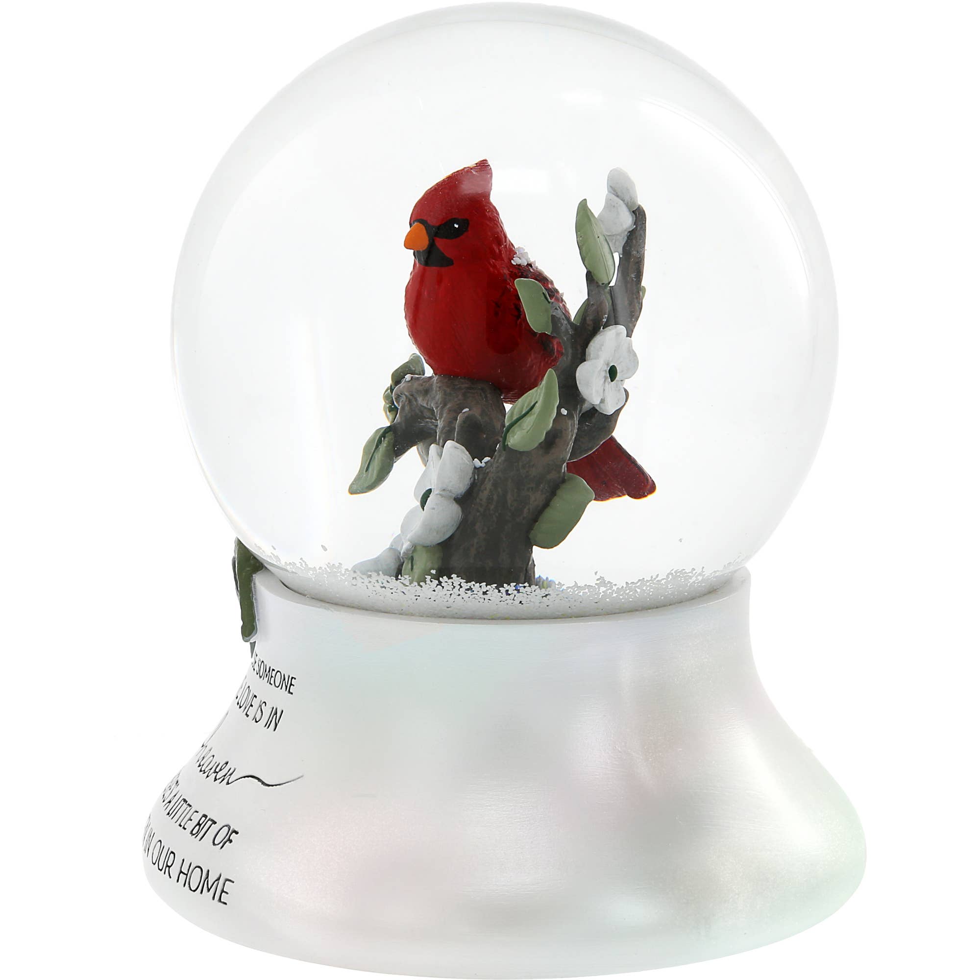 Heaven In Our Home - LED Lit, 120mm Musical Water Globe