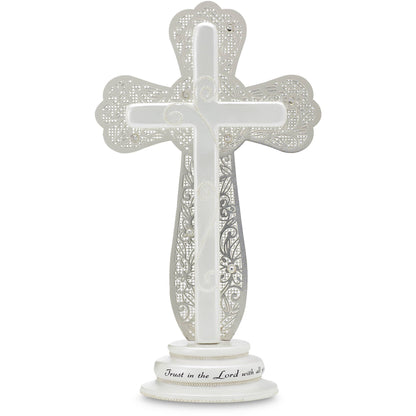 Trust in the Lord - 7.5" Self-Standing Cross