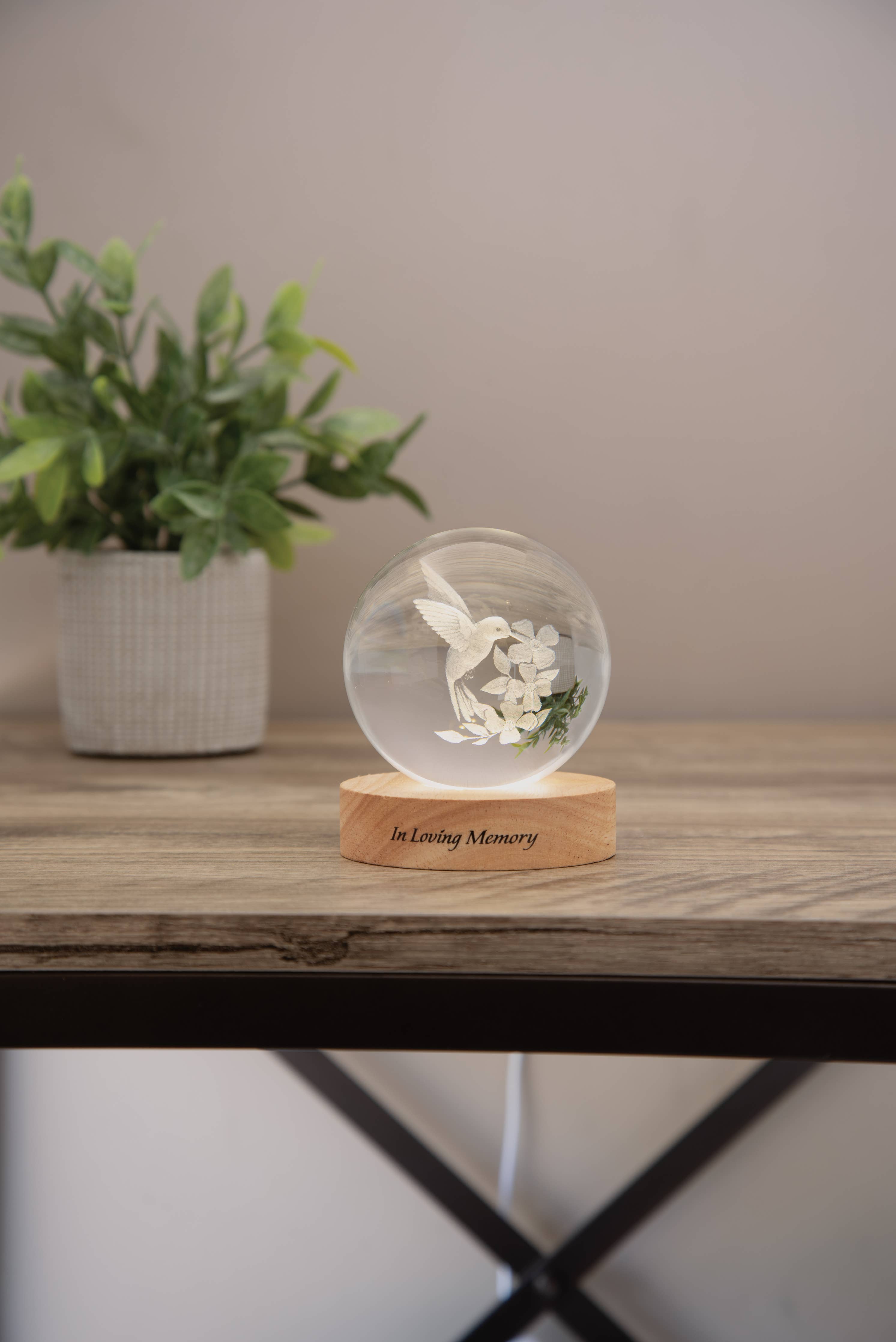 "Hummingbird" Crystal Keepsakes