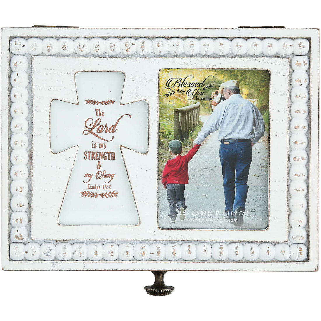 The Lord - 6.5" x 5" Prayer Box with Photo Frame