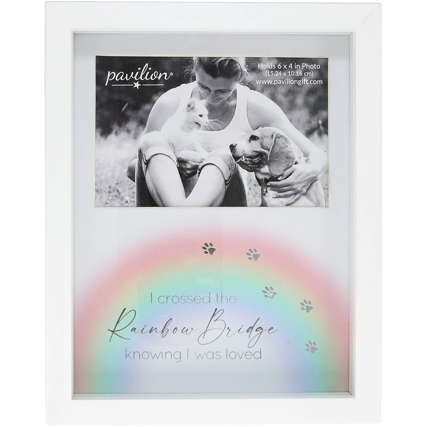 Rainbow Bridge 7.5" x 9.5" Shadow Box Frame (6" x 4" Photo)