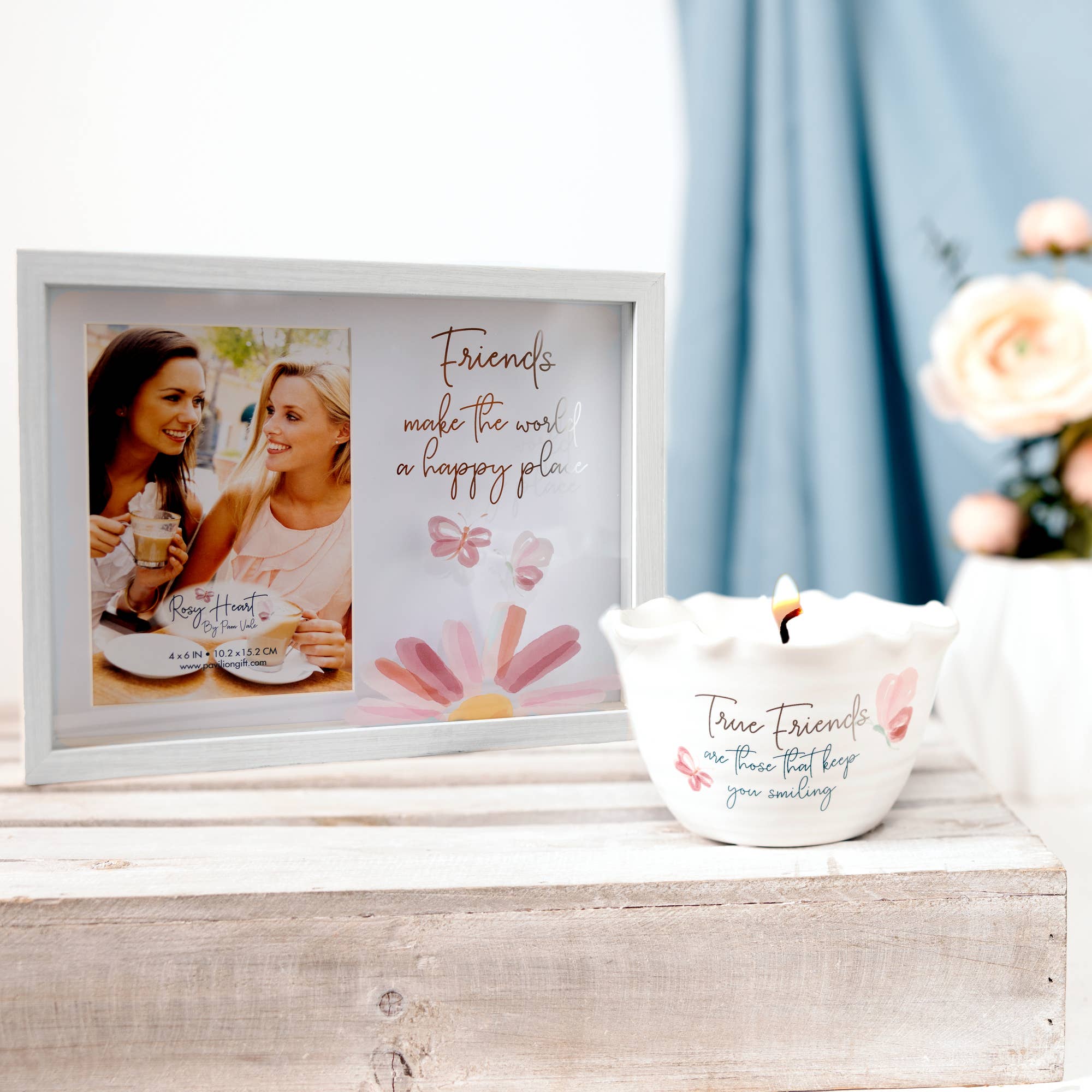 Friends - 9.5" x 7.5" Shadow Box Frame
(Holds 4" x 6" Photo)
