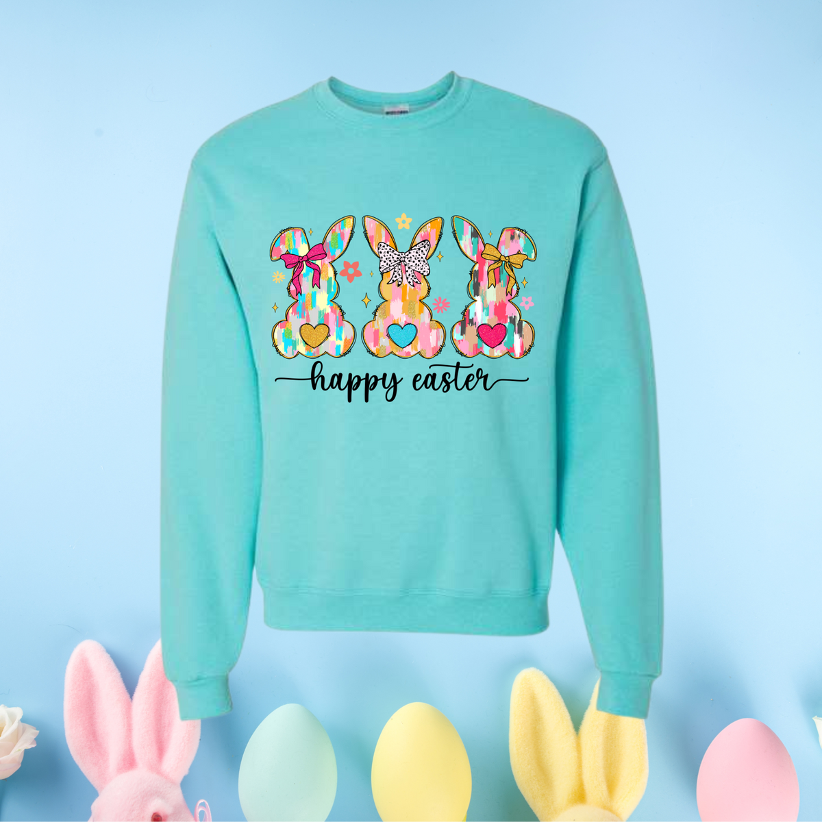 3 Bunnies, Happy Easter