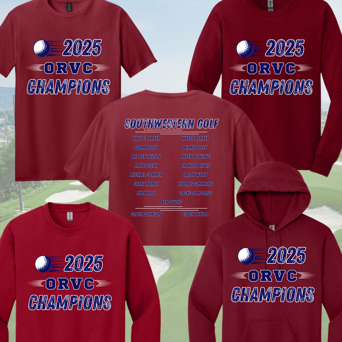 Southwestern Golf 2025 ORVC Champions