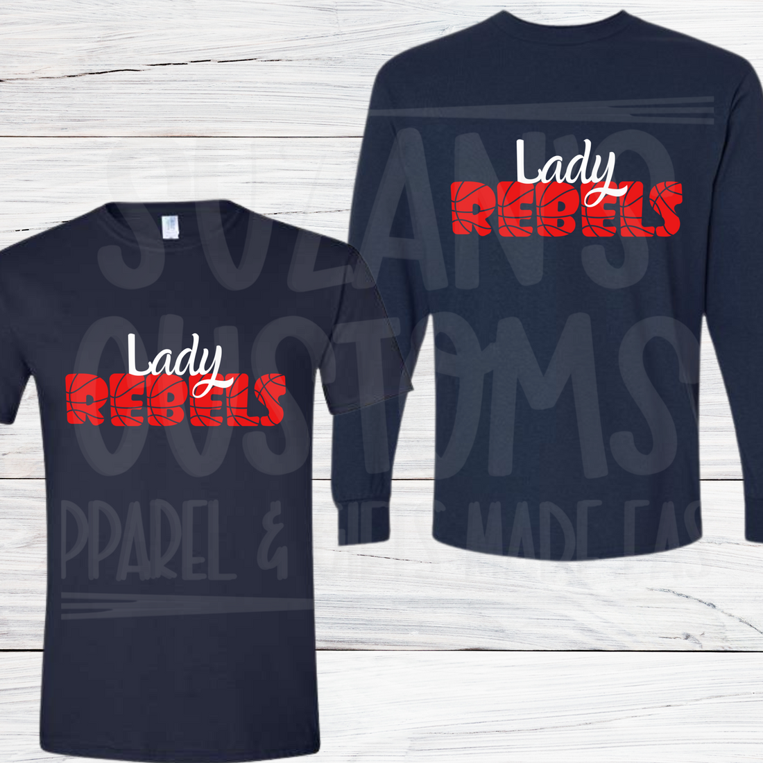 Lady Rebels Basketball outline