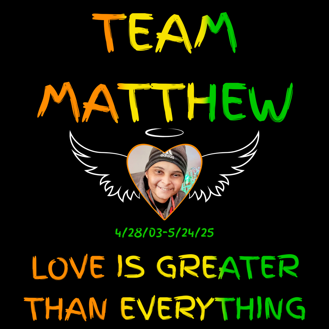 Donate to Team Matthew
